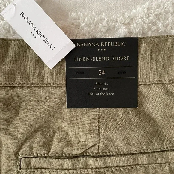 Banana Republic Linen-Blend Short - Picture 6 of 9